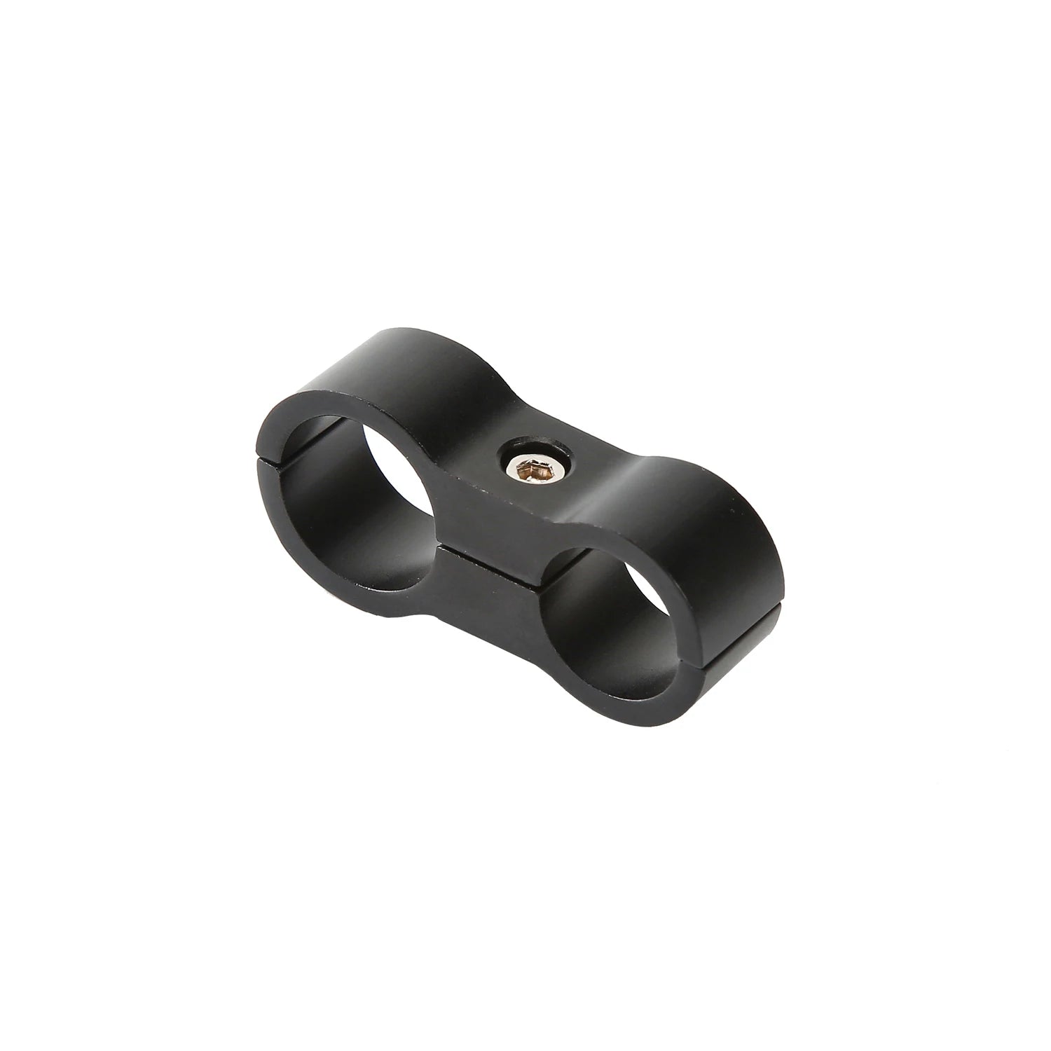 Universal Billet Aluminum Dual Braided Hose Separator Clamp Line Race Car Performance Parts