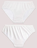 Disposable Underwear White Bikini Underwear Women Travel Panties Disposable Breathable Briefs for Women Girls Travel Hospital