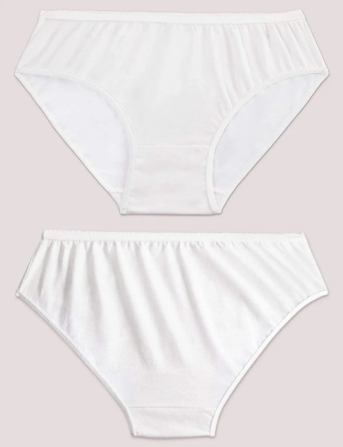 Disposable Underwear White Bikini Underwear Women Travel Panties Disposable Breathable Briefs for Women Girls Travel Hospital