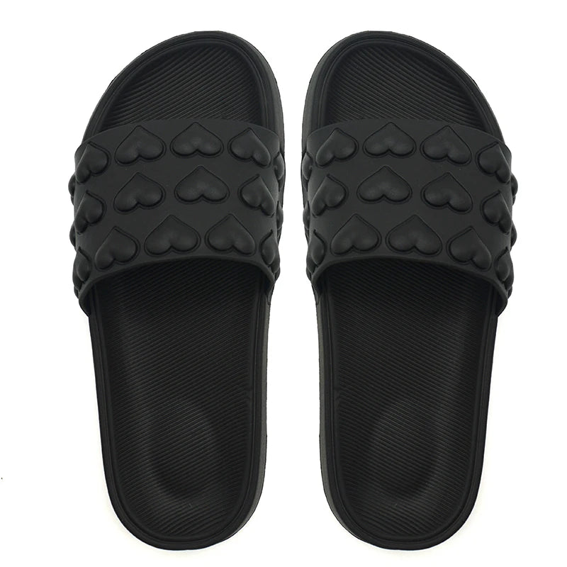 CustomEVA Summer Beach Slides Anti-Slip  Insole Flat Style Slippers for Women