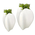New Design Modern Home Garden Decorative  Fiberglass Flower Pot for Outdoor Indoor Irregular Plant Pot