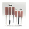 1.5ml 5ml 10ml Pink Plastic Mascara Tube Eyeliner Lip Gloss Tube PETG Bottle Empty Cosmetic Package