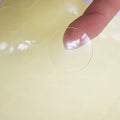 LWS01 Wholesale Round Shape Transparent Double-Sided Stickers Hot Wax Stickers For Candle Making