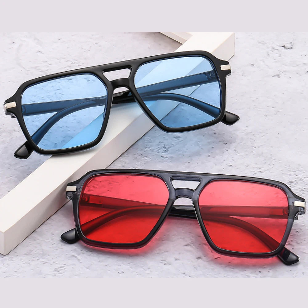 CONCHEN China New Arrival Cheap Sun Glasses Red Lens Quality Trendy Women Wholesale Popular Sunglasses