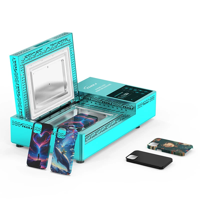 TuoLi Design Your Own Phone Case Printer Custom Personalised Mobile Back Cover 3D Sublimation Machine