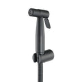High Pressure Stainless Steel 304 Matte Black Toilet Bidet Handheld Spray Sprayer Bathroom Shower Shattaf Set