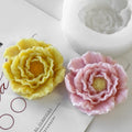 3d Carnation Flowers Candle Making Silicone Moulds Diy Handmade Flowers Scented Soap Mold for Home Decor Anniversary Gift