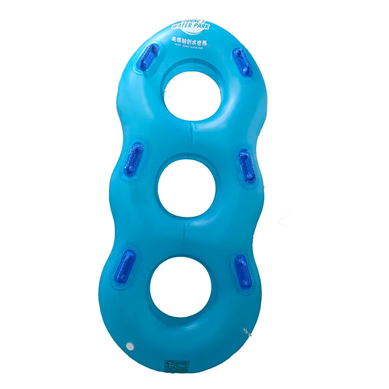 Custom Printed Triple Tube River Float Tube PVC Slide Tube