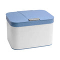 Kitchen 4.3L Stainless Steel Household Composting Organic Compost Trash Bin