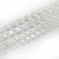 4681012mm Natural Burst White Clear Quartz Crystal Gemstone Round Loose Beads for Jewelry Making
