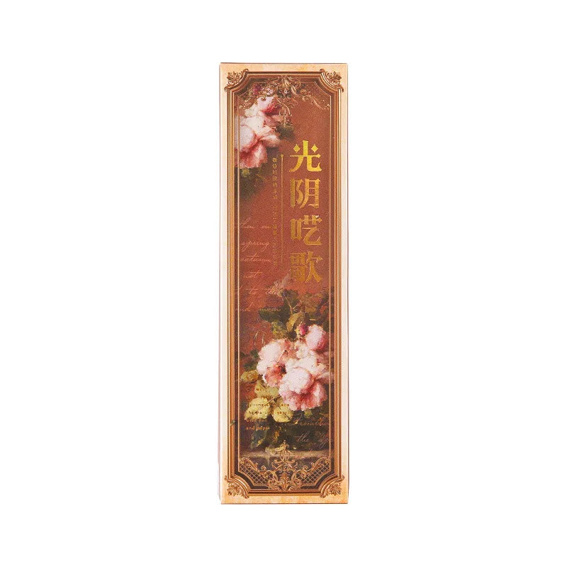 30 Pieces Moore Bookmark Time Song Retro Artistic DIY Card Message Blessing Greeting Card Paper Boxed