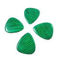 Huiying Guitar Accessories Smooth Gemstone Standard Acoustic Malachite Jasper Guitar Accessories Picks Plectrums