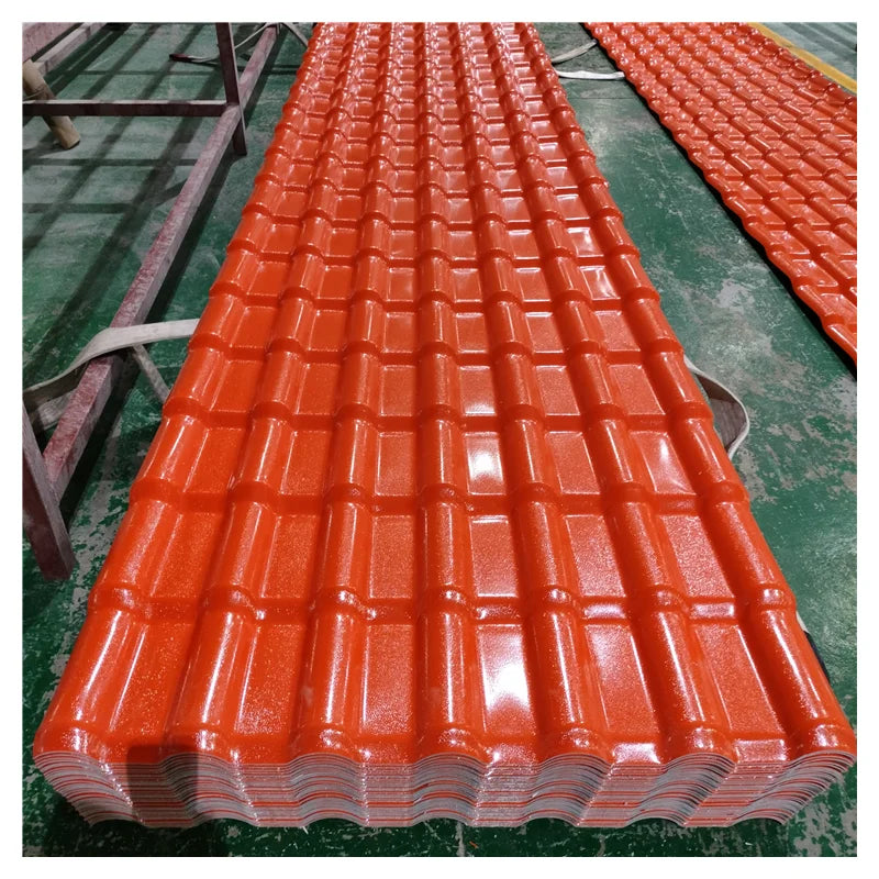 Light Resin Roofing Materials Corrosion Resistant Plastic ASA PVC Sheet Panel Roof Waterproof