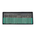 Diamond Point Burr Bits Drill Head 30 Pcs/Lot 2.3mm 3.0mm Shanks Dremel Accessories Needle Tip Grinding Alloy Abrasive Disc