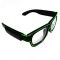 USB Rechargeable Led Eyeglasses Light up Rave Glasses(10 Colors Select)