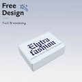 Recyclable Cardboard Mailing Boxes Iridescent Small Gift Shipping Boxes Matt Lamination Corrugated Literature Mailer Folder Type
