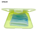 Epsilon Portable Plastic PP Face Mask Storage Box Kn95 Mask Boxes
