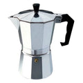 Italian Style Stainess Steel  Glass Heat-resistant Coffee Maker for Home Glass Moka Pot