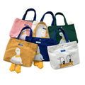 Reusable Summer Camping Bag Shopping Tote Cotton Canvas Bag with Logo
