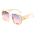 STORY XY9164 Ins Trendy Women Oversized Shades Hole Leg Designer Sun Glasses Summer New Big Frame Square Sunglasses