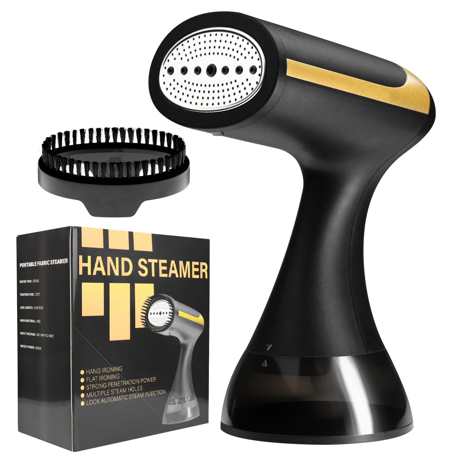 Portable Clothes Iron Handheld Garment Steamer Clothes Ironing Machine 300ml Water tank Quick Heat Suits Shirts Travel Steamer