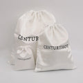PUPPYSEW  White Satin Drawstring Bag Wedding Gift Bag Jewelry Cosmetic Bags With  Logo Printed Jewelry Pouch
