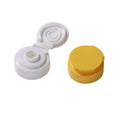 Factory Hot Sale 38/400 Food Grade Plastic Flip Top Caps With Silicone Valve for Squeeze Honey Sauce Screw Bottle