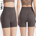 New Style Breathable Fitness Shorts High Waist Hip Lift No Embarrassment Line Sports Cycling Shorts