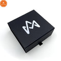 Black Magnetic Closure 4 Acrylic Box Candy Chocolate Gifts Paper Candy Bento Box