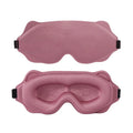 100% Cotton Custom Light Blocking 3D Sleep Mask Ultra Comfortable Elastic Strap Sleeping Mask for Side Sleepers