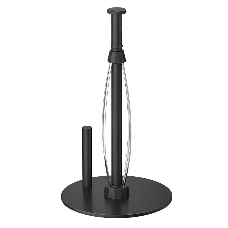 Modern 304 Stainless Steel Eco-Friendly Paper Towel Holder for Kitchen and Bathroom Countertop with Standing Design