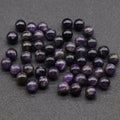 DIY Hot Natural Customized Amethyst Cute Round Beads Support DIY Bracelet Necklace Earrings