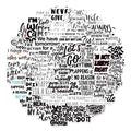 50pcs  Black and White Inspirational Text Stickers for Personality Decoration Suitcase Notebook Waterproof PVCguitar Removable