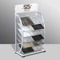 Metal Material Ceramic Tile Display Rack Metal Wire Ceramic Tile Display Rack Rock Panel Display Rack Album Display Rack