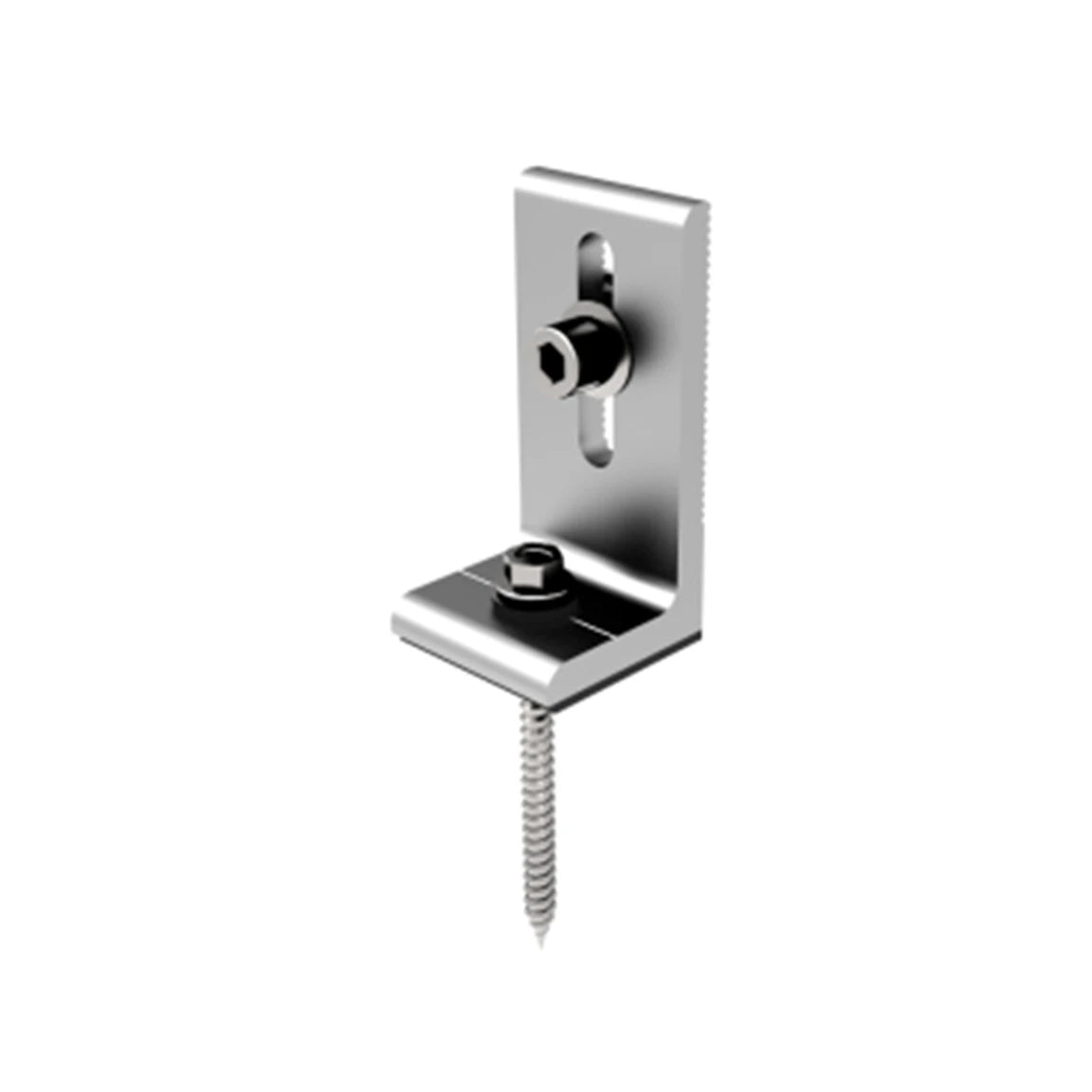 GTERGY GT-LF80 12-Year Warranty Aluminum Solar Roof Mounting Kits L Foot Hook Steel Stainless Steel Anodized Finish Tile Solar