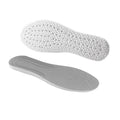 Wholesale Cheap PU Popcorn Granules Mesh Fabric High Elasticity Insoles Spongelike Feeling Insoles Soft Shoe Insoles MOQ 2 Pairs