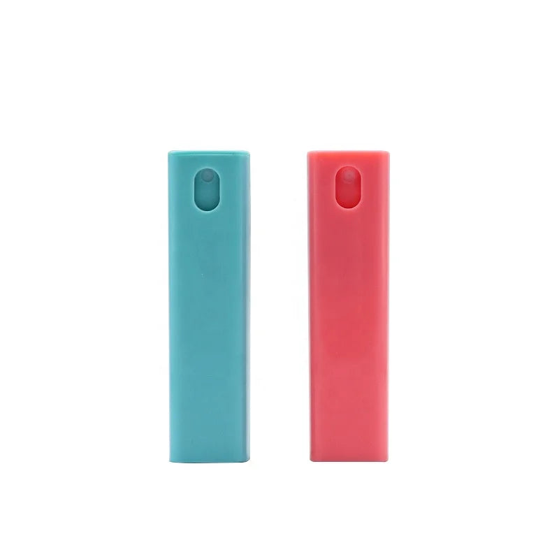 Luxury Mini Travel Pocket Perfume Bottle 10ML 15ML Square with Pump Sprayer & Screen Printing for On-the-Go Fragrance Storage