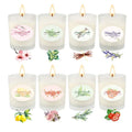 Wholesale Christmas Custom Scented Soy Wax Luxury Frosted Glass Candle Jar Luxury Weeding Package Scented Candles