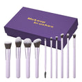 UUYP Women's Foundation & Cosmetic Makeup Brush Set Synthetic Hair Beauty Tools for Face & Lips Wholesale with Custom Gift Box