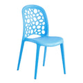 Polypropylene Water Proof Outdoor Chair Modern Dining Room Wedding Plastic Chair