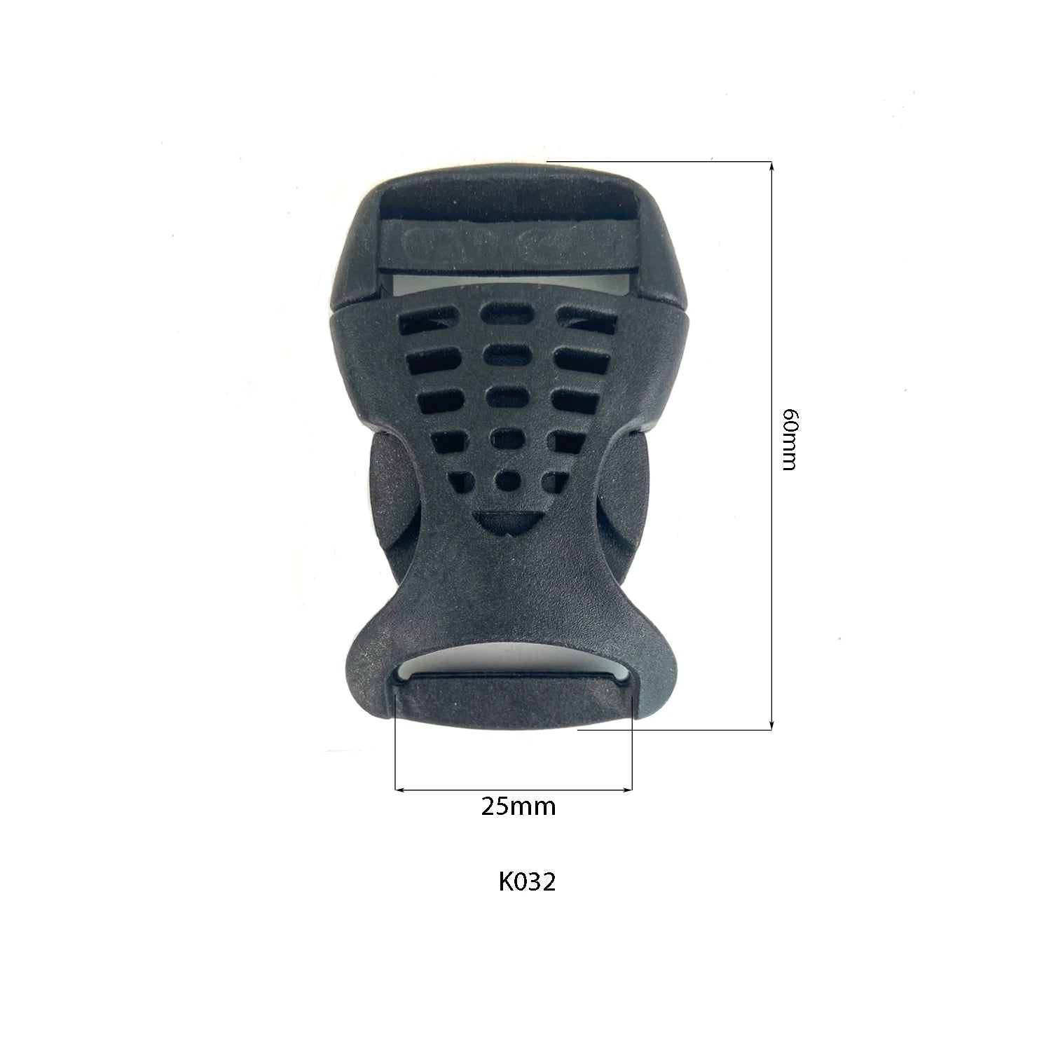 Adjustable Waterproof Portable Lightweight Eco-friendly Plastic Side Release Plug Buckle for Backpacks Bags Belts