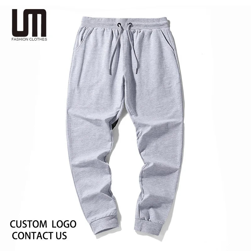 Liu Ming Cheap Custom Autumn New Products Men Casual Fitness Sportswear Tracksuit Gyms Jogger Skinny Sweatpants Trousers
