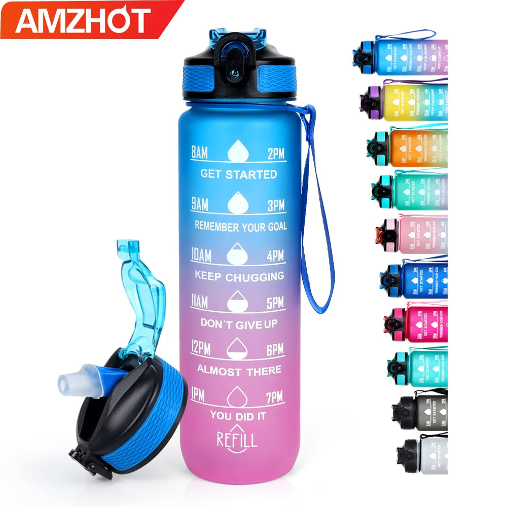 B14-1057 Hot Selling Ready to Ship 32oz Tritan UV Water Bottle Eco-friendly Travel Bottle of Water