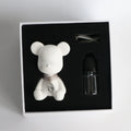 Eco-Friendly Home Aromatherapy Scented Solid Car Vent Clip Air Freshener Ceramic Bear Fragrance Essential Oil Reed