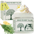Wholesale Bulk Benefits Skin Care Beeftallow Organic Grass Fed Face Body Balm Whipped Moisturizer Beef Tallow