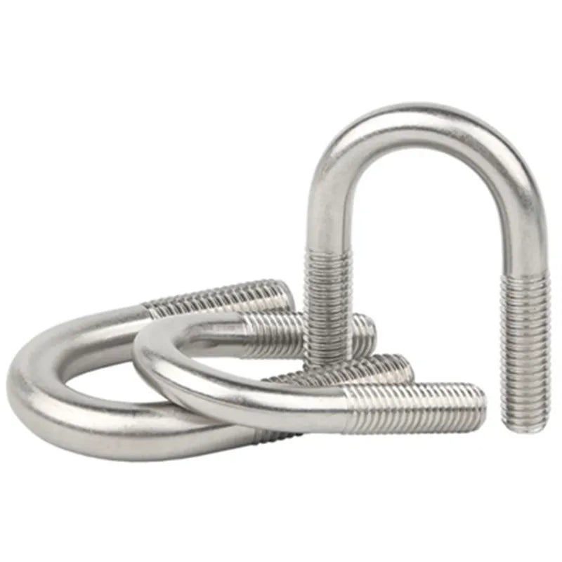 304 Stainless U Bolt 1/4 5/16 3/81/2 Inches Stainless U Bolt SS304 U- Bolt