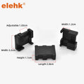Heavy-Duty Slideable Plastic Glazing Shims for Window Leveling