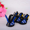 Classic Design Waterproof Breathable Cloth Dog Shoes Cozy Walking Running Outdoor Foot Cover Dog Boots