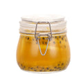 In Stock ! 180ml 280ml 380ml 500ml Hexagon Food Storage Jam Honey Glass Jar With Metal Lid