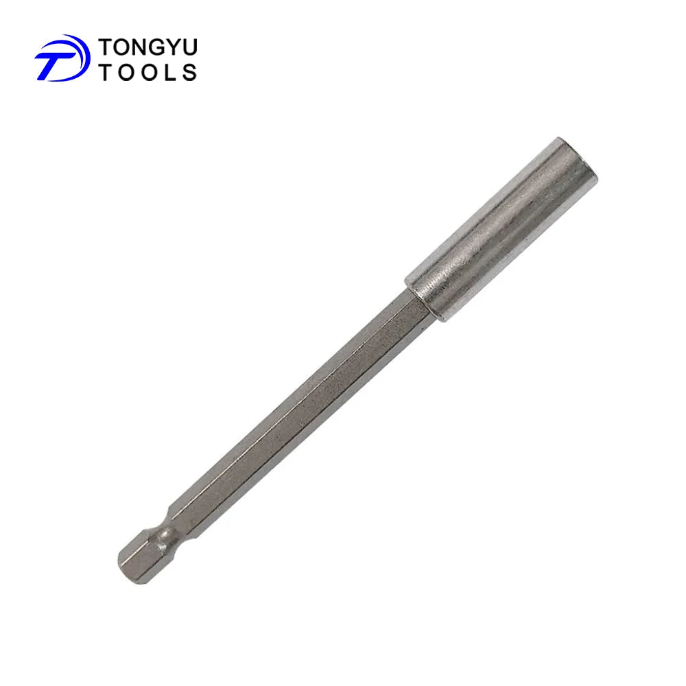 1/4" Hex Shank Magnetic Extension Bit Holder Quick Change Insert Bit Driver Adapter for Cordless Drill & Screwdriver Tools